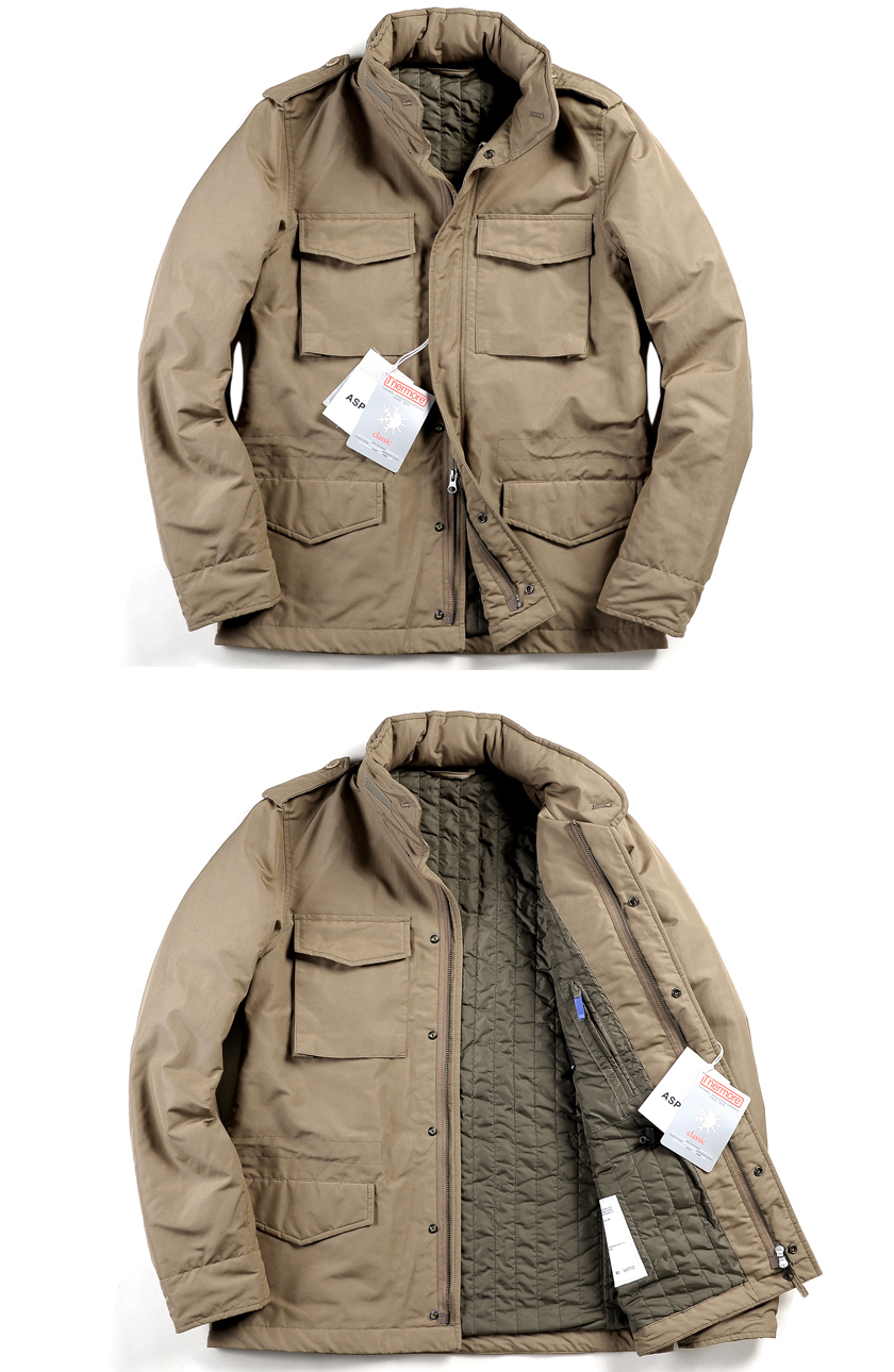 B.R.ONLINE ファッション 極美品 アスペジ MINIFIELD WOOL VENTO 中綿