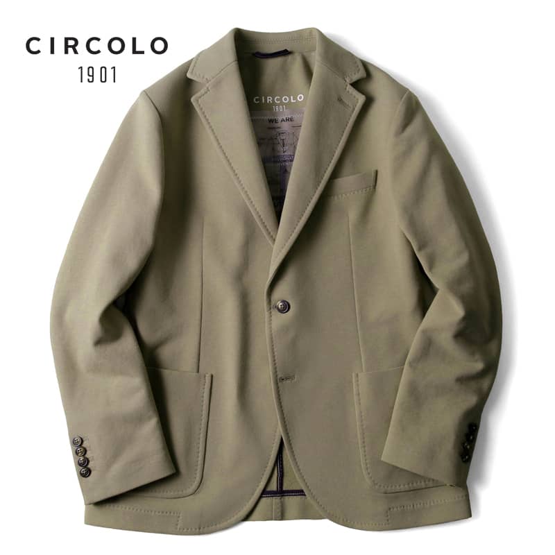 CIRCOLO1901 / チルコロ ヘリンボーン ジャケット50（チルコロ