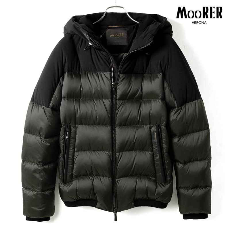 MOORER ダブルプレスト　ナイロンコート B.R.ONLINE - Style Web Magazine & Online Shop | ビー・アール